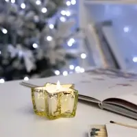 Свеча Wishlight, золотистая