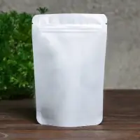 Пакет дой-пак, матовый, белый, 10&times;15&times;4 см