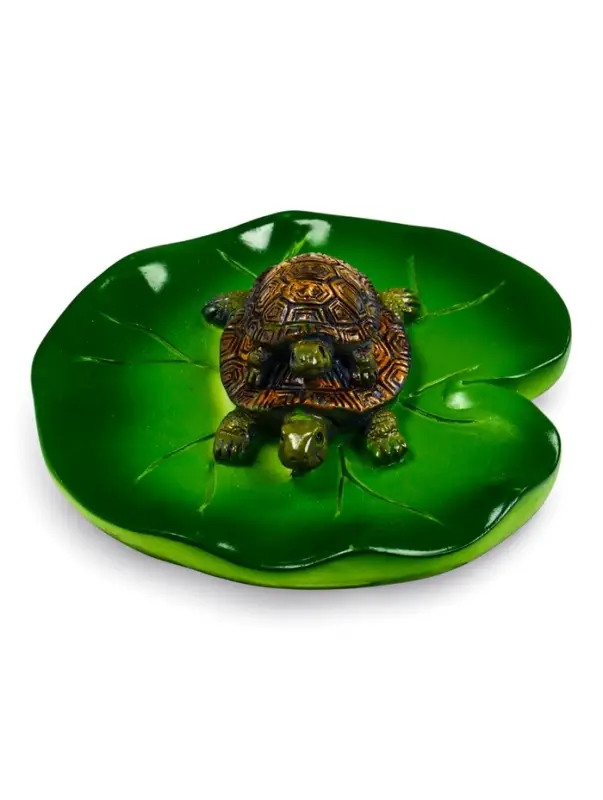 Садовая фигура 10 х 11 х 6 см  водоплавающая  "Черепашки"