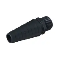 Штуцер, наружная резьба 1/2", для шлангов от 1/2" &minus; 1" (25 мм), пластик