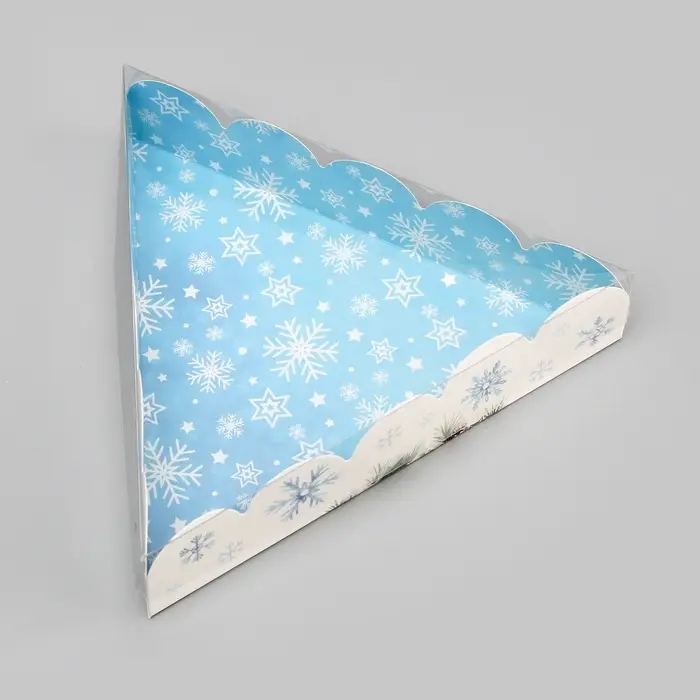 Коробка для печенья, &laquo;Верь в чудеса&raquo;, 18&times;18&times;4 см, Новый год