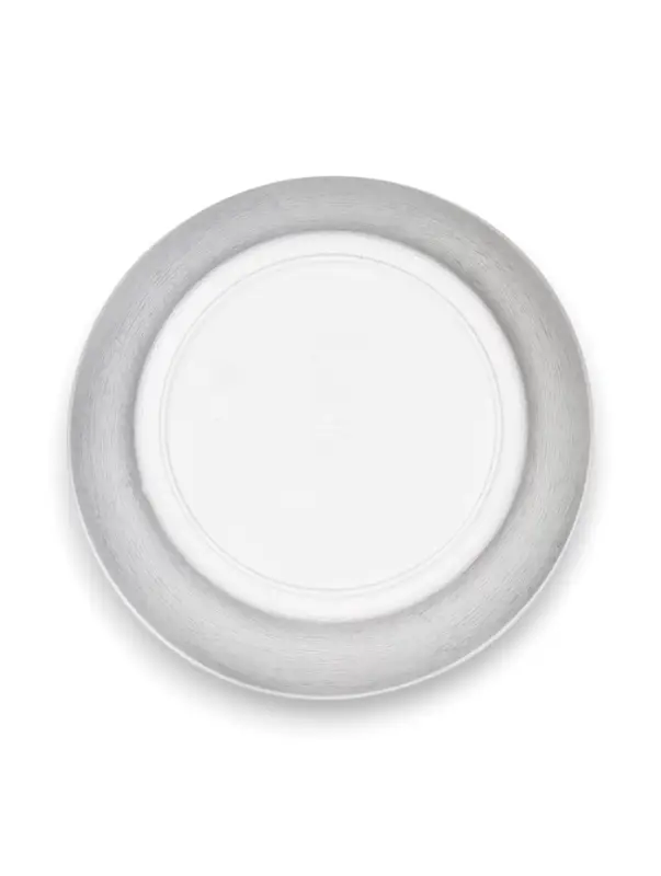 Горшок для цветов с поддоном 0,8 л d14 см h8 см "Фиалочка" белый