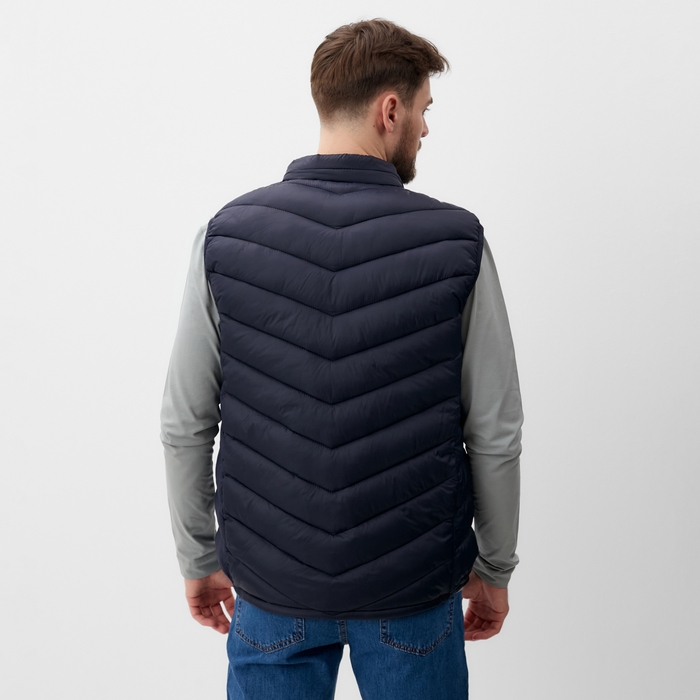 Жилет мужской на молнии MIST, р.56, синий