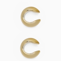 Серьги &laquo;Каффы&raquo; набор 2 шт, объёмные, цвет золото