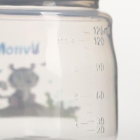 Бутылочка для кормления, ШГ, 125 мл. ZOO, цвет МИКС