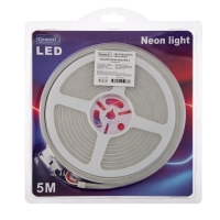 Гибкий неон General 6 &times; 12 мм, IP67, 5 м, SMD2835, 120 LED/м, 9,6 Вт/м, 12 В, свечение тёплое белое