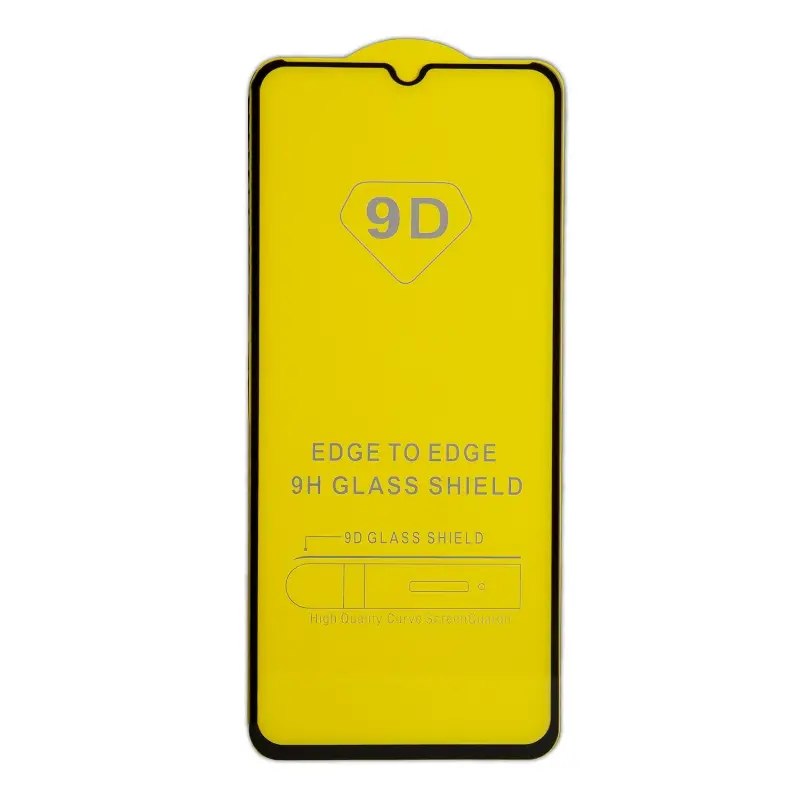Защитное стекло Samsung A03 Core с рамкой 9H Full Glue без упаковки (25 шт./уп.)