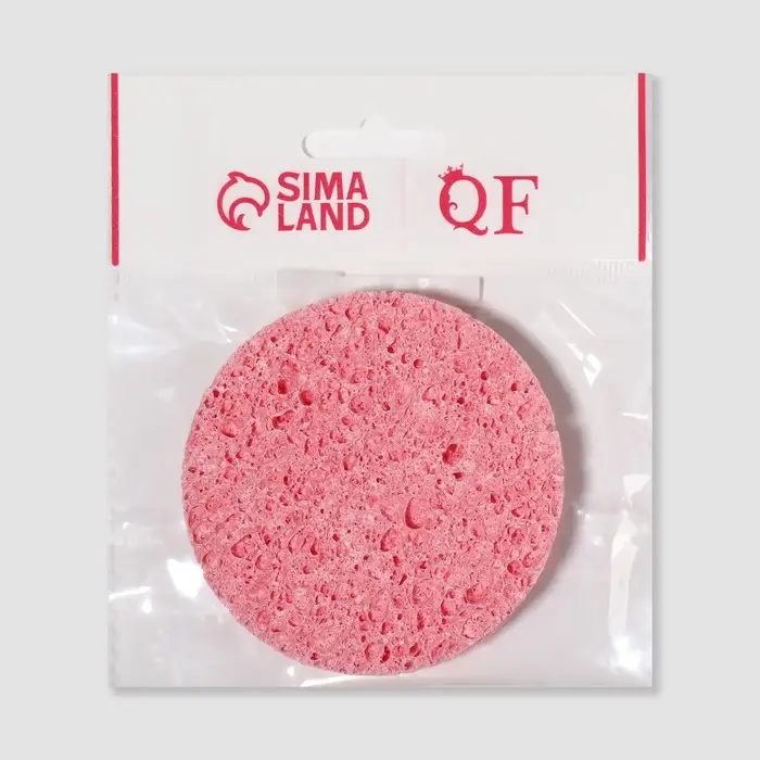 Спонж для умывания &laquo;Мягкость&raquo;, d=7.5 см, МИКС