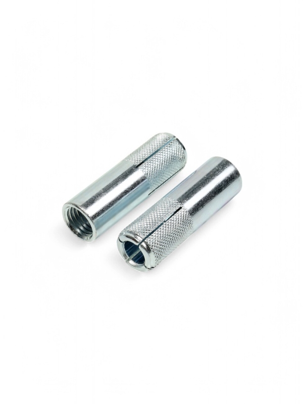 Анкер ТУНДРА, забиваемый, стальной, оцинкованный, М20х80 мм, 10 шт