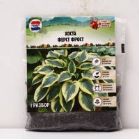 Хоста &laquo;Ферст Фрост&raquo;, корневище в пакете с торфогрунтом, р-р I, 1 шт.