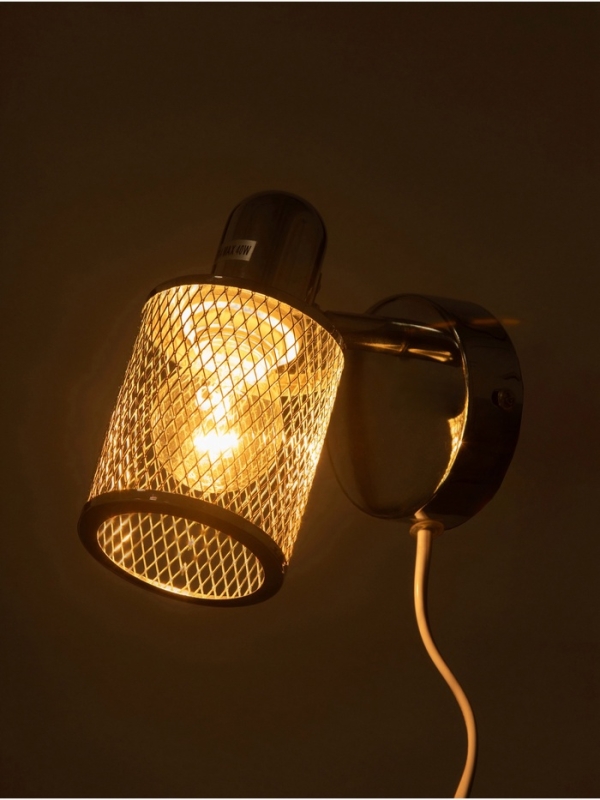 Спот "Анрия" 1хЕ14 40Вт хром 14х8х12 см