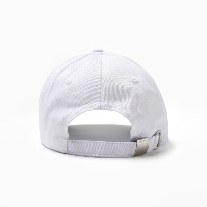 Кепка женская с вышивкой MIST Smile, белый, р. 56-58 Кепка женская с вышивкой MIST Smile, белый, р. 56-58