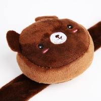 Кошелёк-браслет на молнии, цвет коричневый Кошелёк-браслет на молнии, цвет коричневый