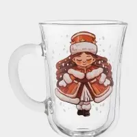 Кружка "Глинтвейн" "Новогодние игрушки" 250 мл