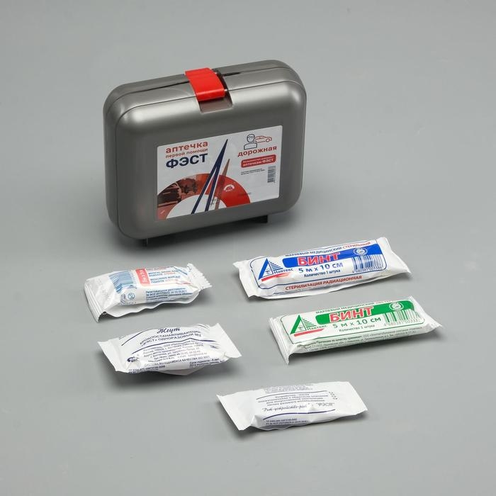 Аптечка первой помощи автомобильная &laquo;ФЭСТ&raquo; №1, футляр 5
