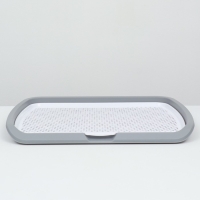 Туалет открытый со столбиком 65 х 6,5 х 5 см, серый Туалет открытый со столбиком 65 х 6,5 х 5 см, серый