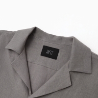 Рубашка мужская с коротким рукавом MIST р.52, серый