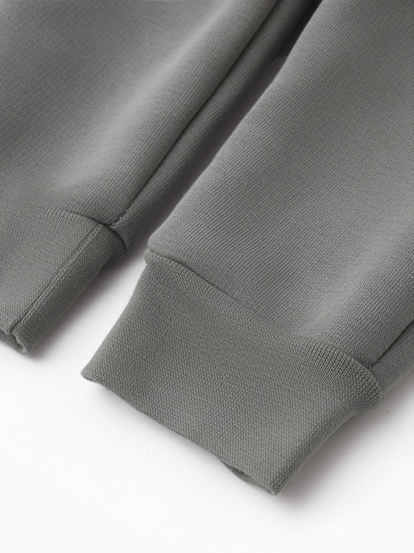 Костюм (толстовка и брюки) Крошка Я, BASIC LINE, рост 86-92 см, цвет серый