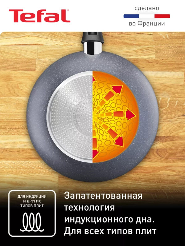 Сковорода вок Healthy Chef 28 см с антипригарным покрытием