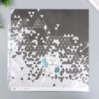 Бумага для скрапбукинга двусторонняя "Стиль" плотность 180 гр 30,5х32 см