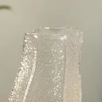 Ваза стекло настольная "Дженис" 25х12х8 см, прозрачный