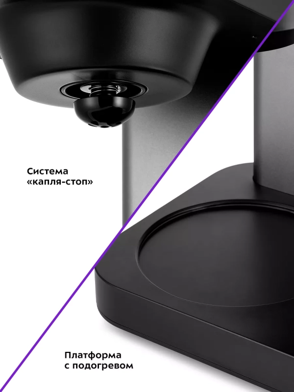 Кофеварка капельная электрическая КТ-7143 (2 в 1) 1600 Вт