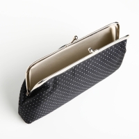 Косметичка на фермуаре, цвет чёрный Косметичка на фермуаре, цвет чёрный