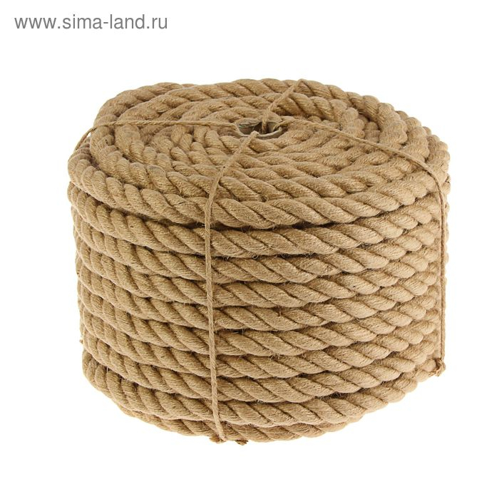 Канат джутовый 22,0 мм (50 м) бухта Канат джутовый 22,0 мм (50 м) бухта