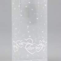 Складная коробка из PVC LOVE YOU, 5 х 5 х 12 см 5шт