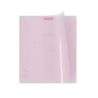 Тетрадь 12 листов, ErichKrause &laquo;Классика CoverPrо&raquo;, в клетку, пластиковая обложка, блок офсет, 100% белизна, МИКС