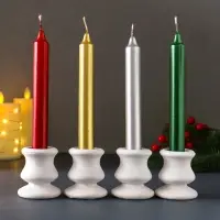 Свеча столовая D1,8см H17см, МИКС