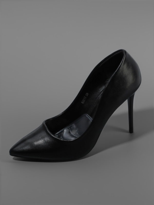 Полустельки для обуви, на клеевой основе, силиконовые, 9,5 &times; 6,5 см, пара, цвет прозрачный