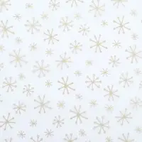 Бумага упаковочная тишью "Снежинки",50 х 66 см