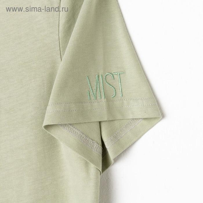 Футболка MIST basic, 40-42, шалфей Футболка MIST basic, 40-42, шалфей