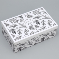 Набор новогодних подарочных коробок 15 в 1 «Счастья и любви», 12 х 6.5 х 4 см - 46.5 х 30 х 17.5 см, Новый год Набор новогодних подарочных коробок 15 в 1 «Счастья и любви», 12 х 6.5 х 4 см - 46.5 х 30 х 17.5 см, Новый год