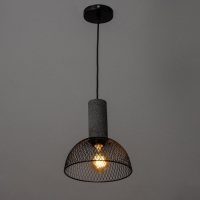 Светильник BayerLux "Кортни Е27 40Вт черный 19х19х23-123см