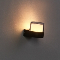 Светильник фасадный &laquo;Гранд&raquo;, FSD-082, 5 Вт, 3000К, IP65, 220 В, металл, черный