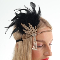 Повязка на голову карнавальная «Леди» Повязка на голову карнавальная «Леди»