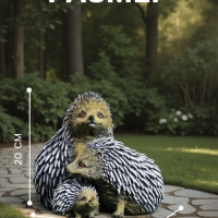 Садовая фигура из гипса &laquo;Семейтсво ежей&raquo;, 20&times;19&times;22 см