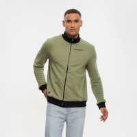 Толстовка на молнии President, размер XL, цвет хаки