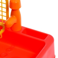 Игровой набор &laquo;Чистая кухня&raquo;, функциональная раковина, посуда, продукты