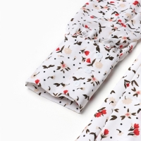 Платье женское с рюшами MIST, размер 48, белый