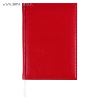 Ежедневник недатированный А5, 160 листов "Небраска", перфорация углов, красный Ежедневник недатированный А5, 160 листов "Небраска", перфорация углов, красный