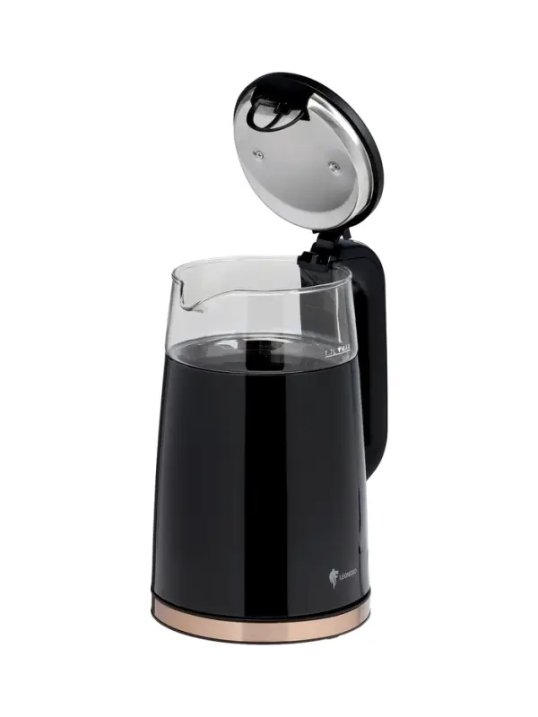 Чайник электрический Leonord LE-1511, 1.7л,дисплей, поддержание температуры 40-100℃,черный