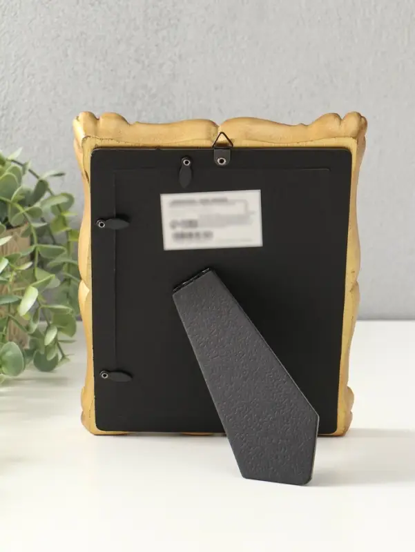 Фоторамка полистоун 13х18 см "Версаль" тёмное золото 23х17,5х3 см