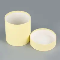 Набор круглых подарочных коробок &laquo;Лайм&raquo; 3 в 1 - 18&times;16&times;13 см