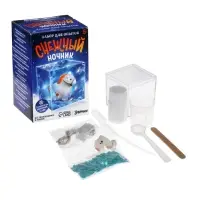 ЭВРИКИ Набор для опытов "Снежный ночник", лошадка