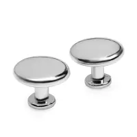 Ручка-кнопка ТУНДРА LIGHT PK036CP (MD112CP), хром