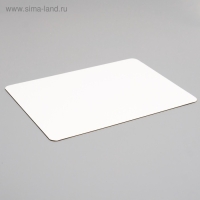 Подложка, золото - белый, 28 х 37 см, 1,5 мм