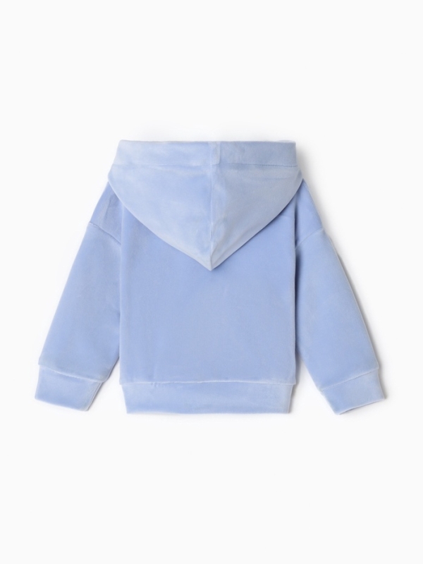 Толстовка Крошка Я Plushy, р. 80-86, голубой Толстовка Крошка Я Plushy, р. 80-86, голубой